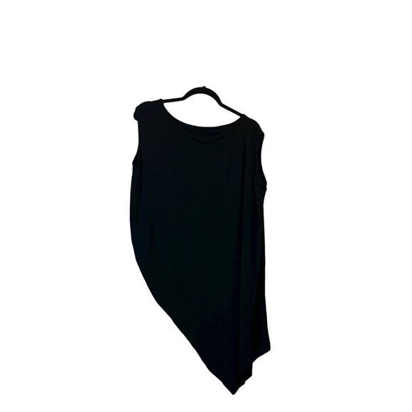 𝅺ALL Saints Dress Black Ally Asymetrical Dress - Picture 7 of 11